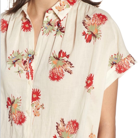 Madewell Floral Shirt - Picture 3 of 5